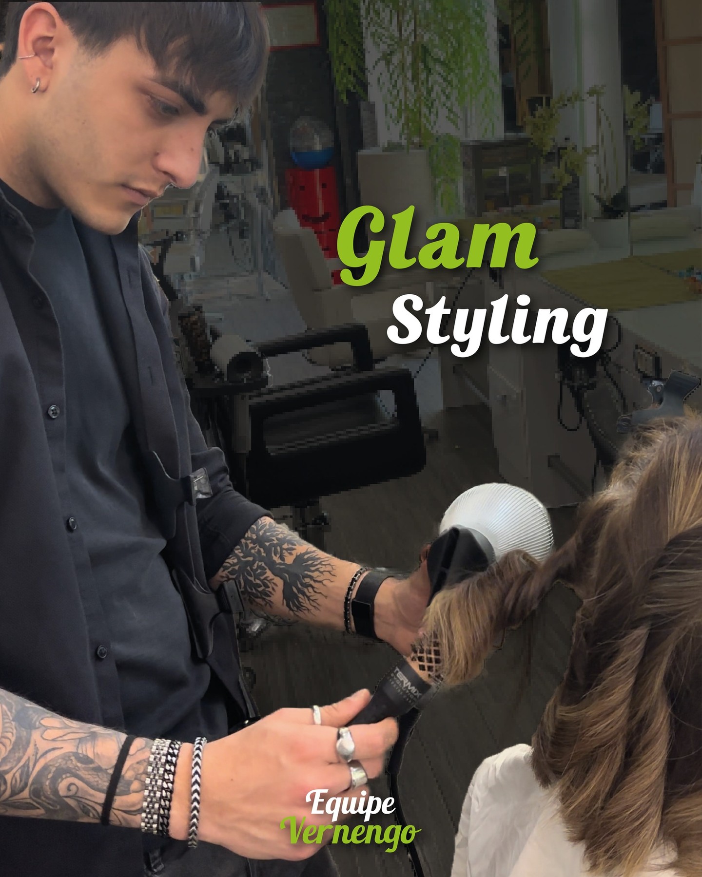 Acconciatura styling